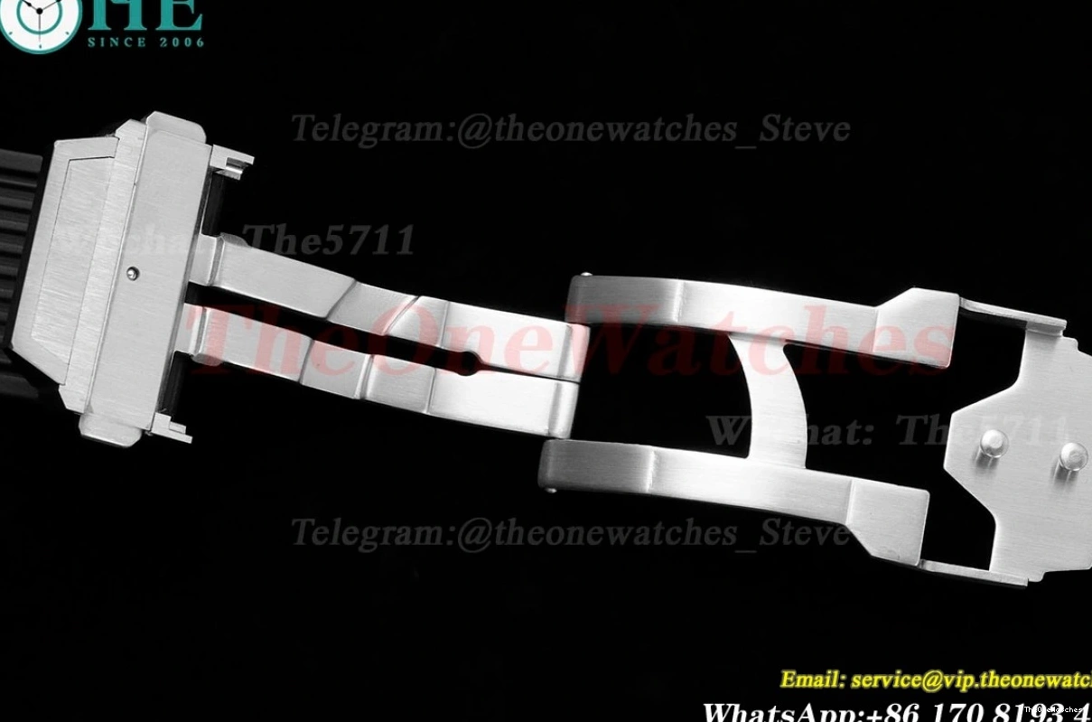 Diams Titanium Big Bang 44mm SS Diams Bezel BBF A1280 Rubber Unico 0421